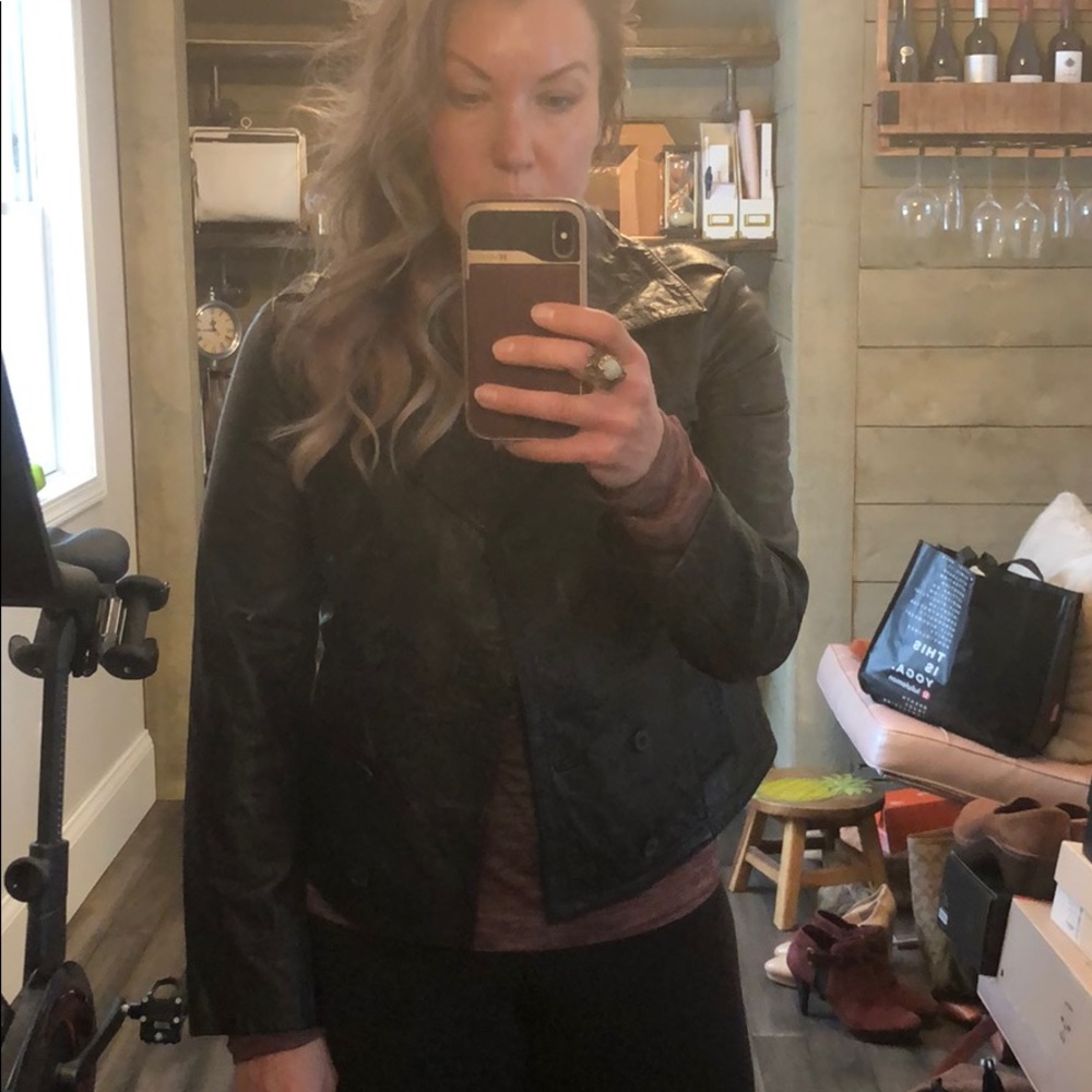 Vintage Rezrekshn by Esther Chen leather jacket